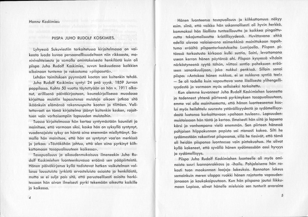 Sukuviesti 2, sivut 4 ja 5