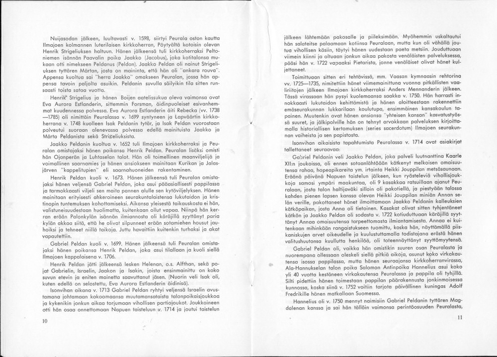 Sukuviesti 29, sivut 10 ja 11