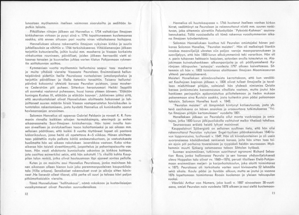 Sukuviesti 29, sivut 12 ja 13