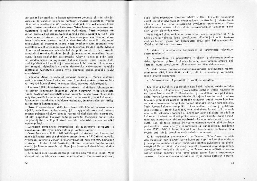 Sukuviesti 3, sivut 14 ja 15