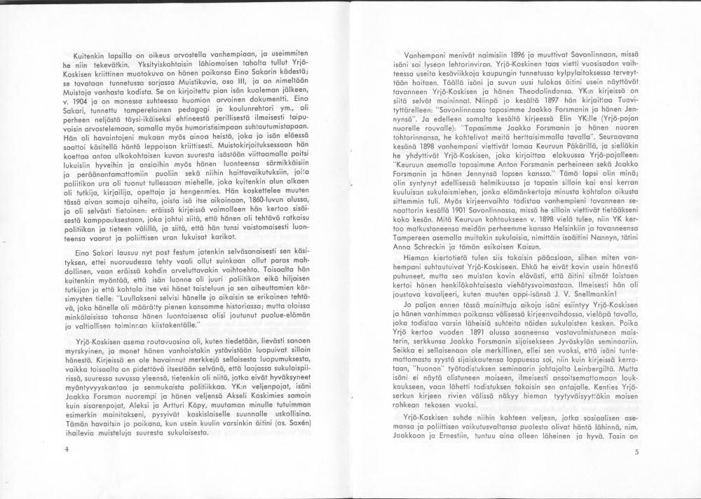 Sukuviesti 32, sivut 4 ja 5