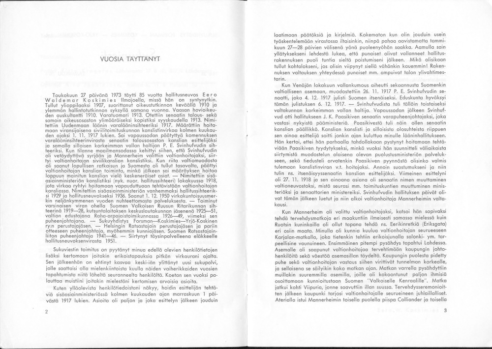 Sukuviesti 34, sivut 2 ja 3