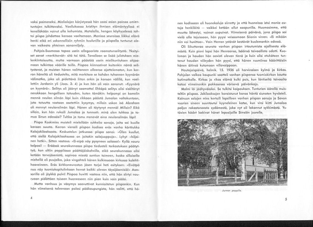 Sukuviesti 7, sivut 4 ja 5